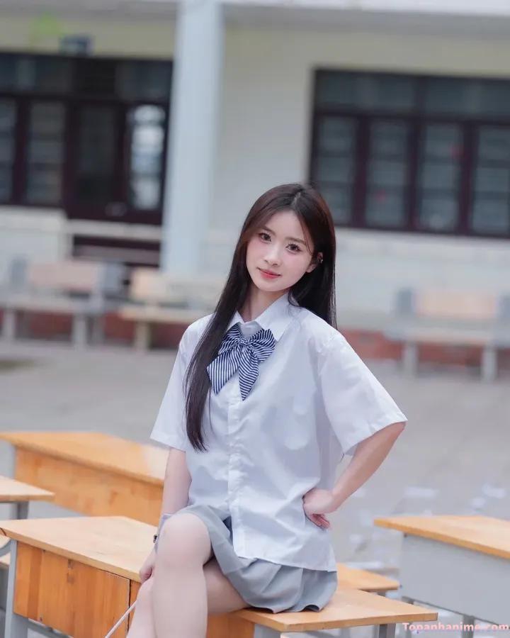 ảnh gái lớp 9 dịu dàng