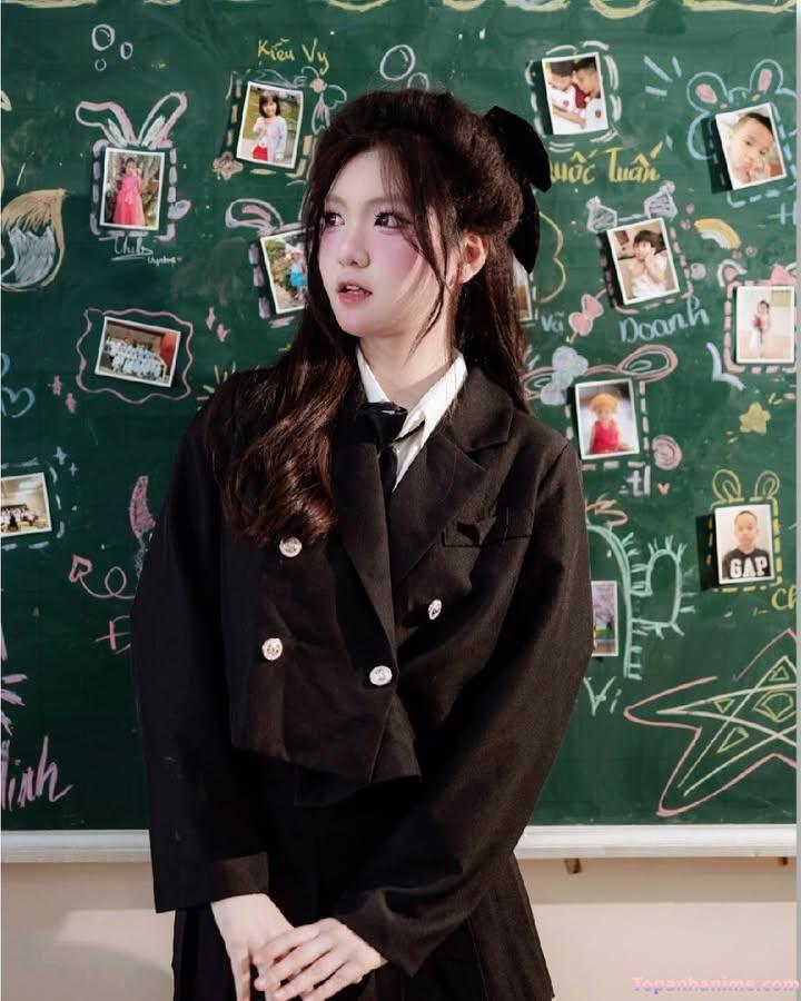 ảnh gái lớp 9 xinh