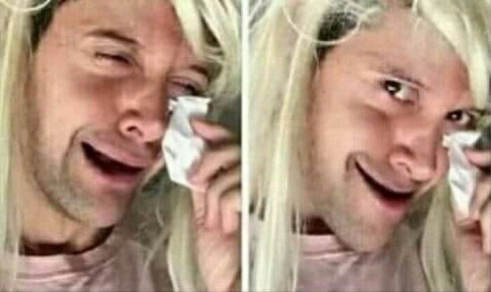 ảnh vừa cười vừa khóc meme hài nhất