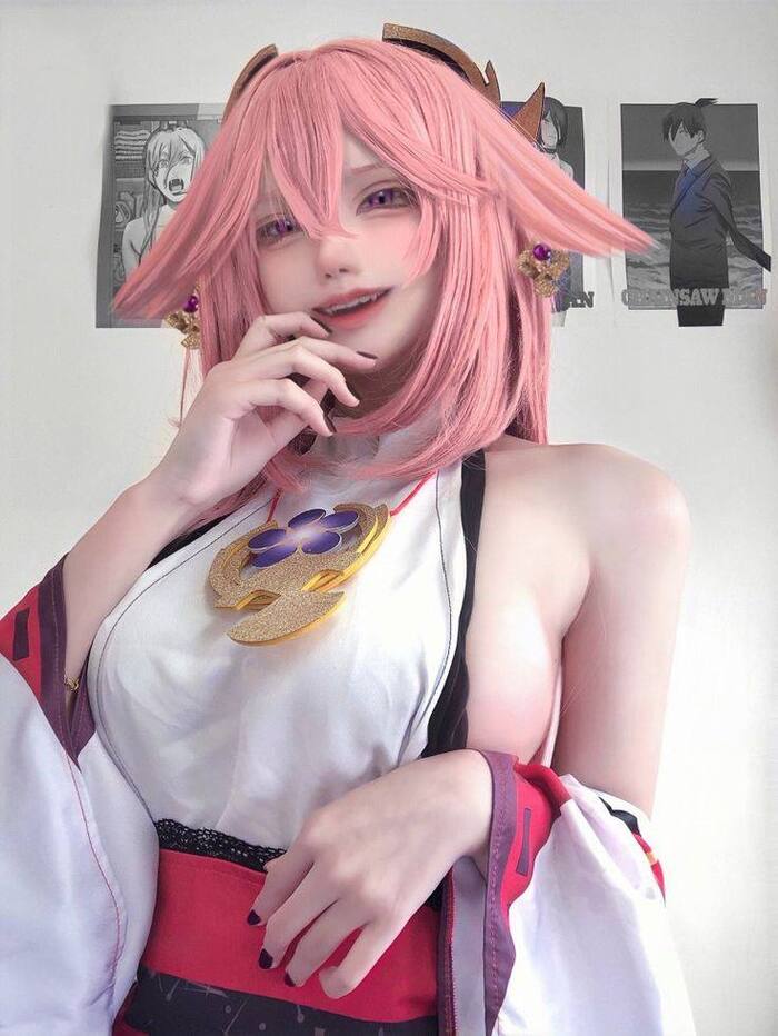 ảnh yae miko cosplay hot nhất