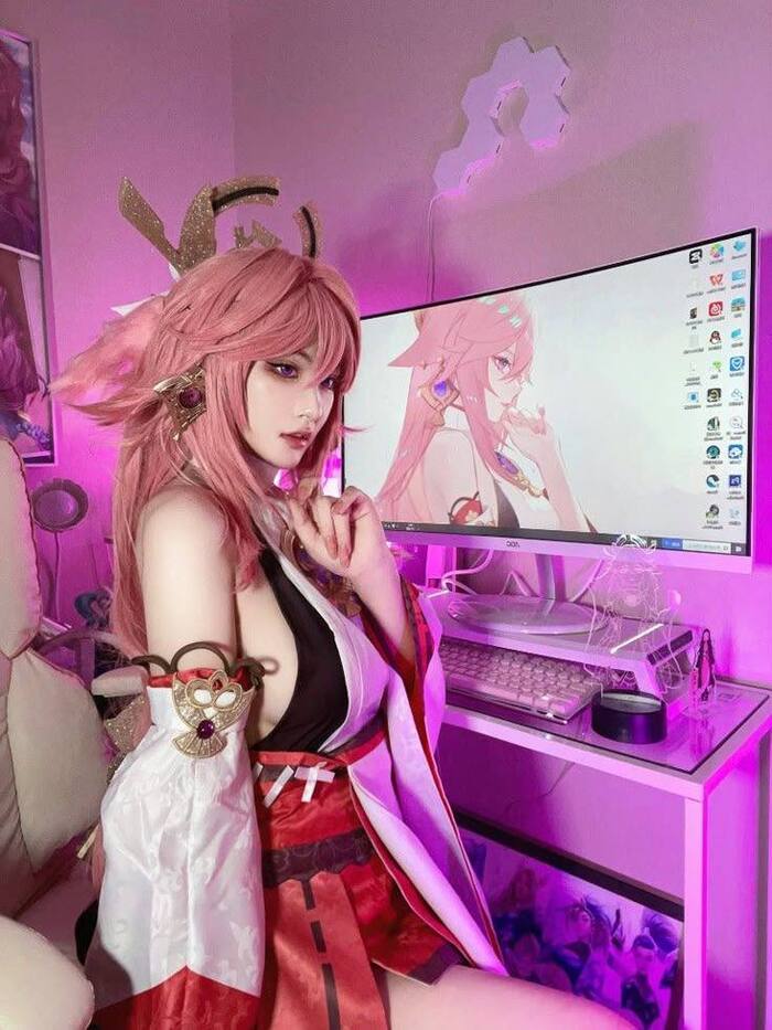 ảnh yae miko cosplay