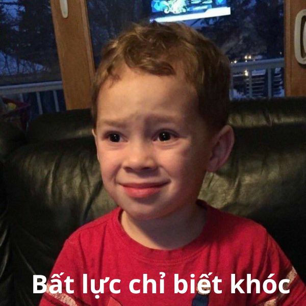 bất lực chỉ muốn khóc