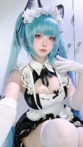 cosplay hầu gái hot