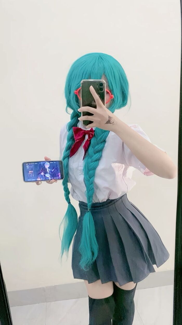 cosplay học sinh 3d