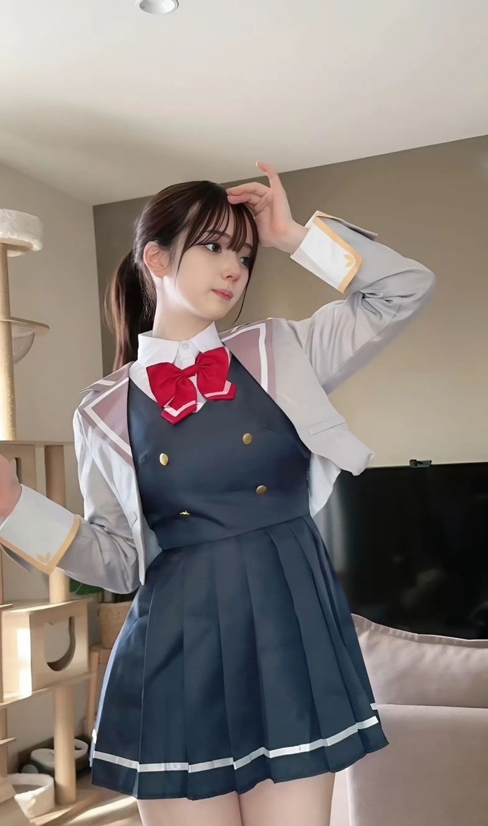 cosplay học sinh 4k