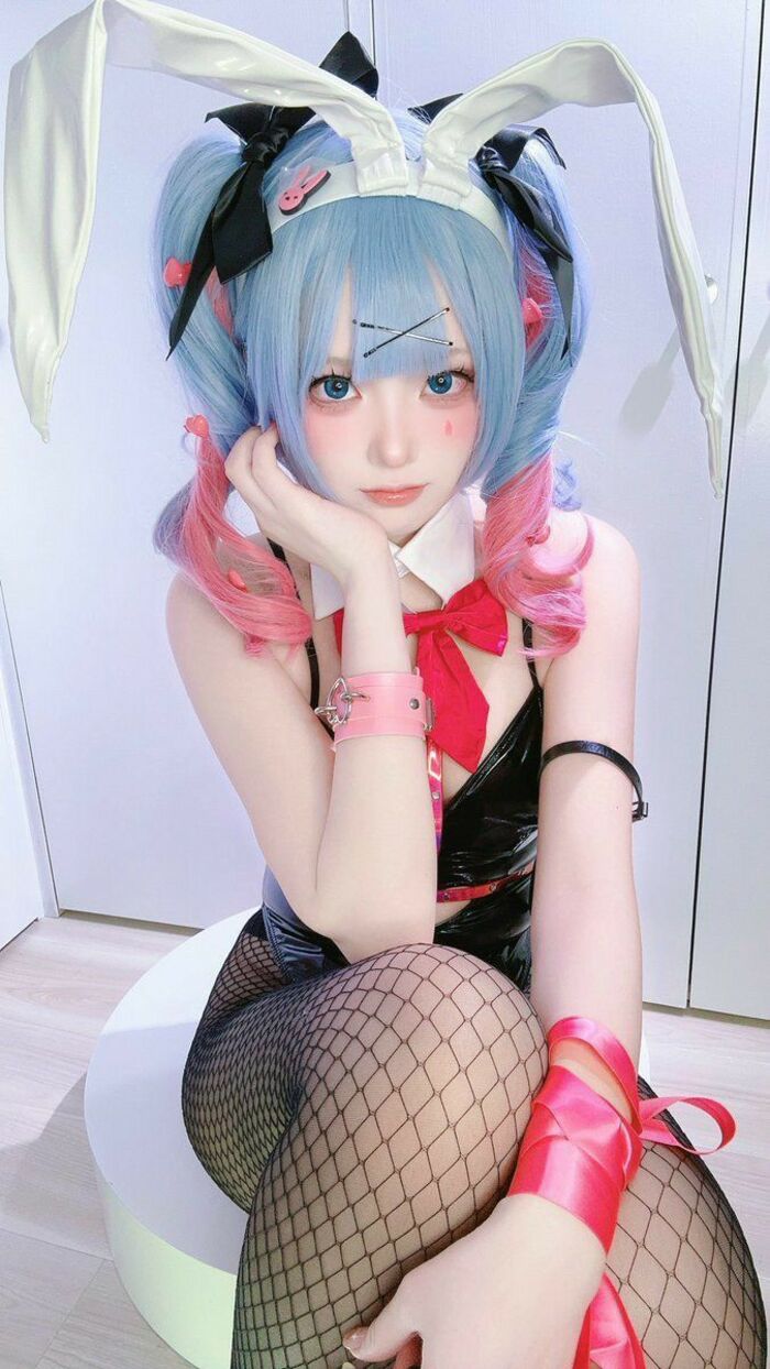 cosplay thỏ hd full