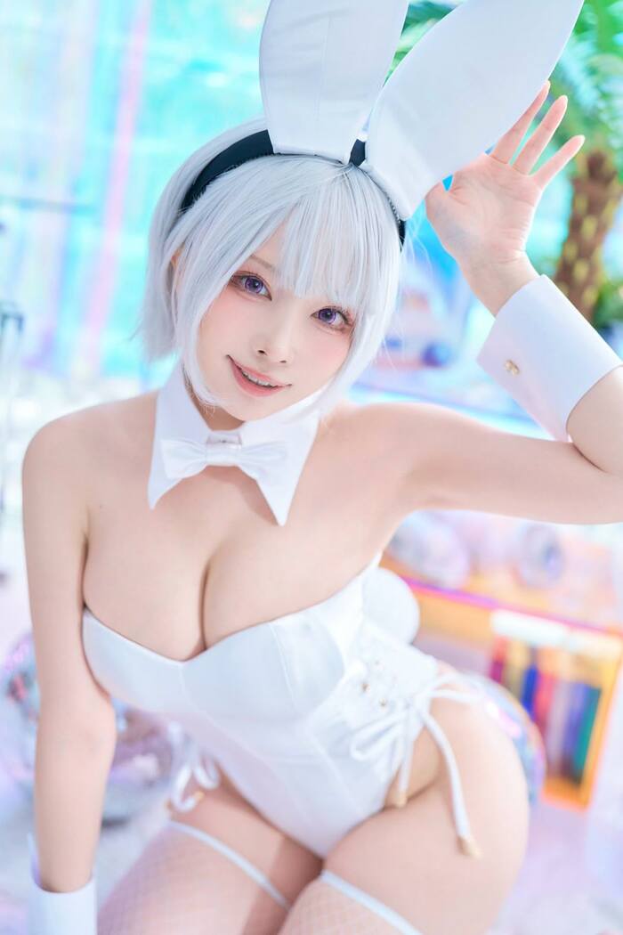cosplay thỏ xinh 4k