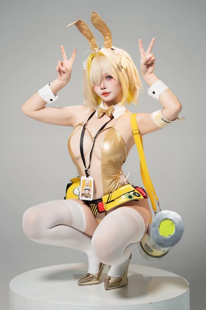 cosplay thỏ xinh 5k full