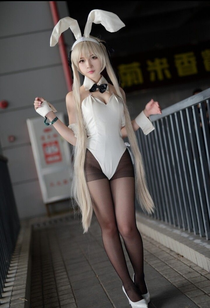 cosplay thỏ xinh hd full