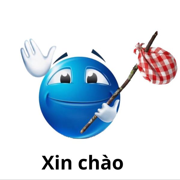 emoji meme cin chào