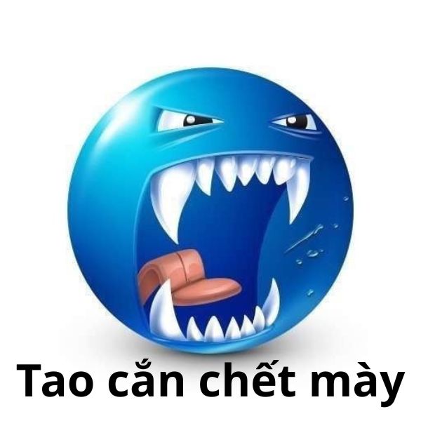 emoji meme tao cắn chết mày