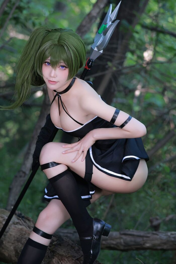 gái xinh cosplay mặc bikini 5k full