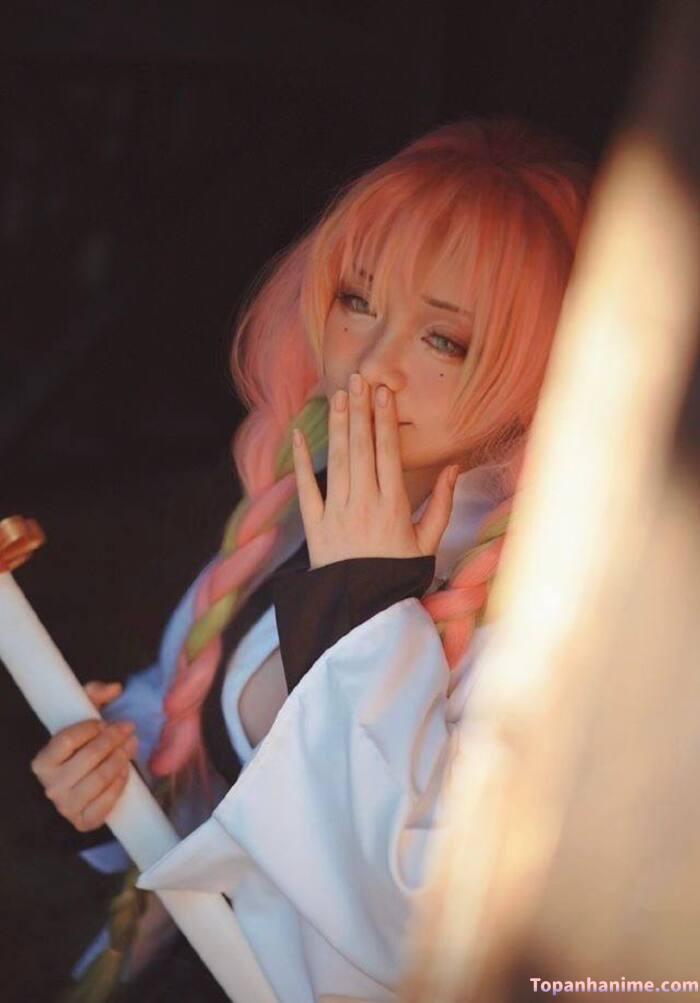 hình ảnh cosplay mitsuri cute xinh