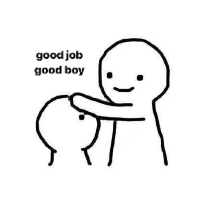 hình ảnh meme xoa đầu