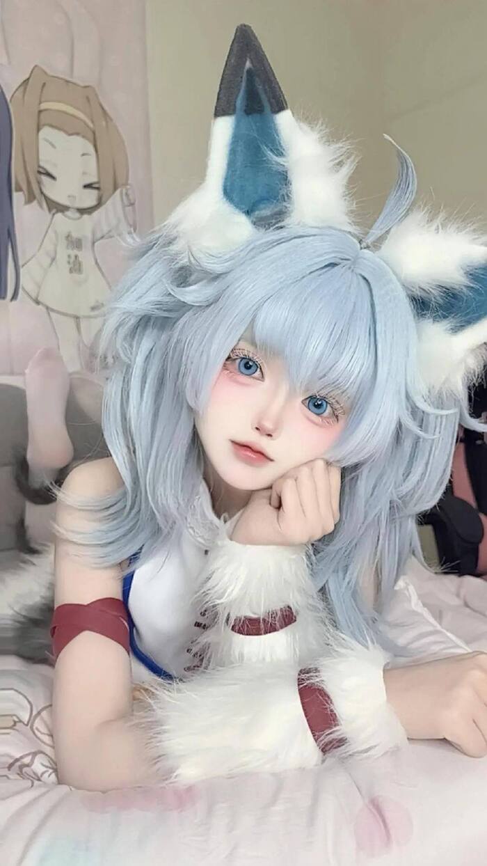 hình cosplay mèo cute xinh full hd
