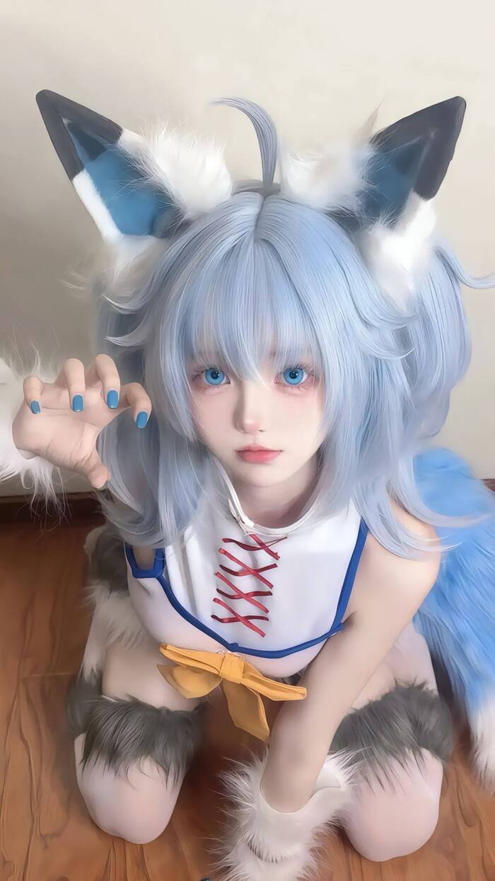 hình cosplay mèo cute xinh hd