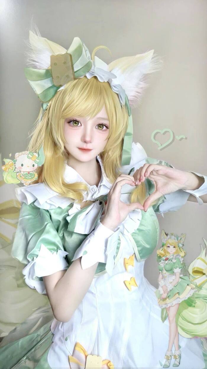 hình cosplay mèo cute xinh