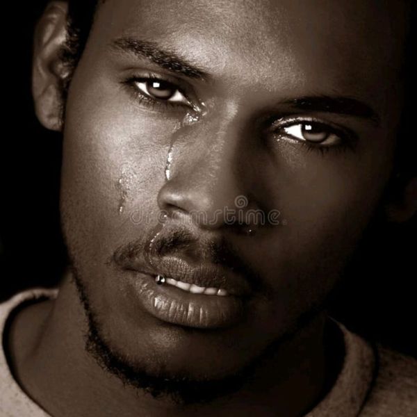 meme chàng trai da đen khóc