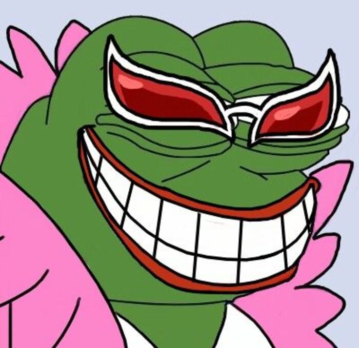 meme cười nham hiểm ếch