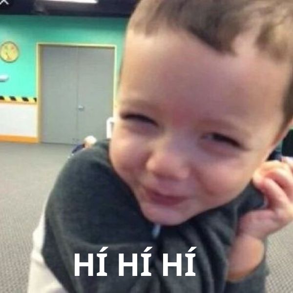 meme ngại hi hi hí