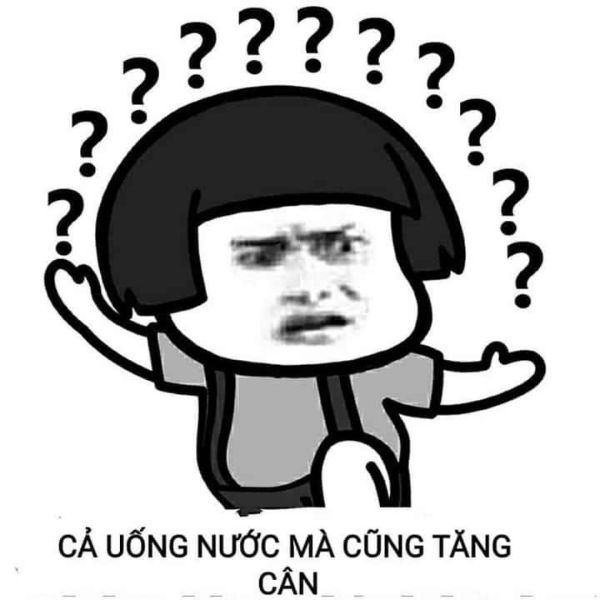 tại sao uống nước mà cũng tăng cân