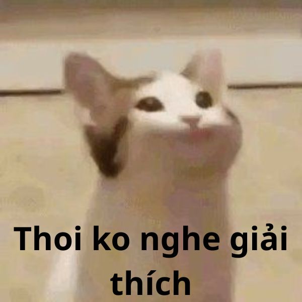 thôi không nghe giải thích