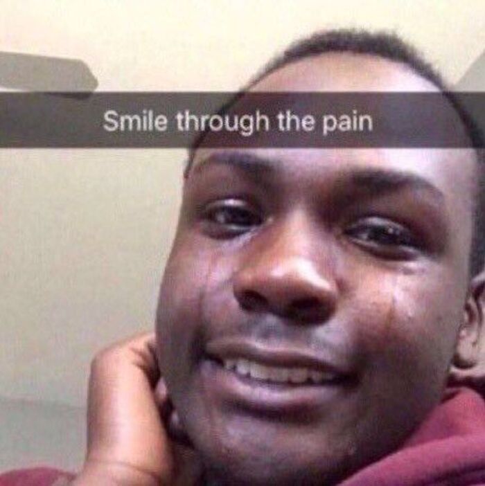 vừa cười vừa khóc meme cực bựa