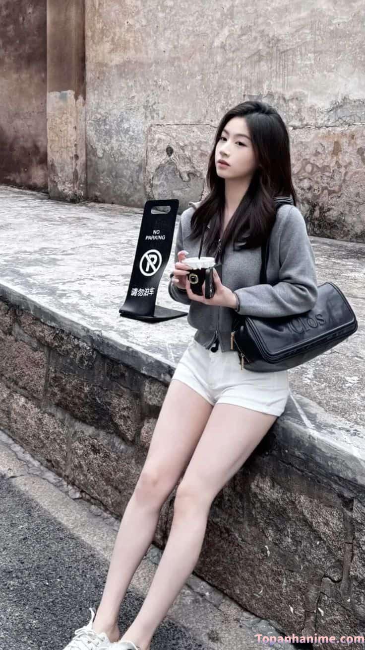 Ảnh nữ sinh đeo kính