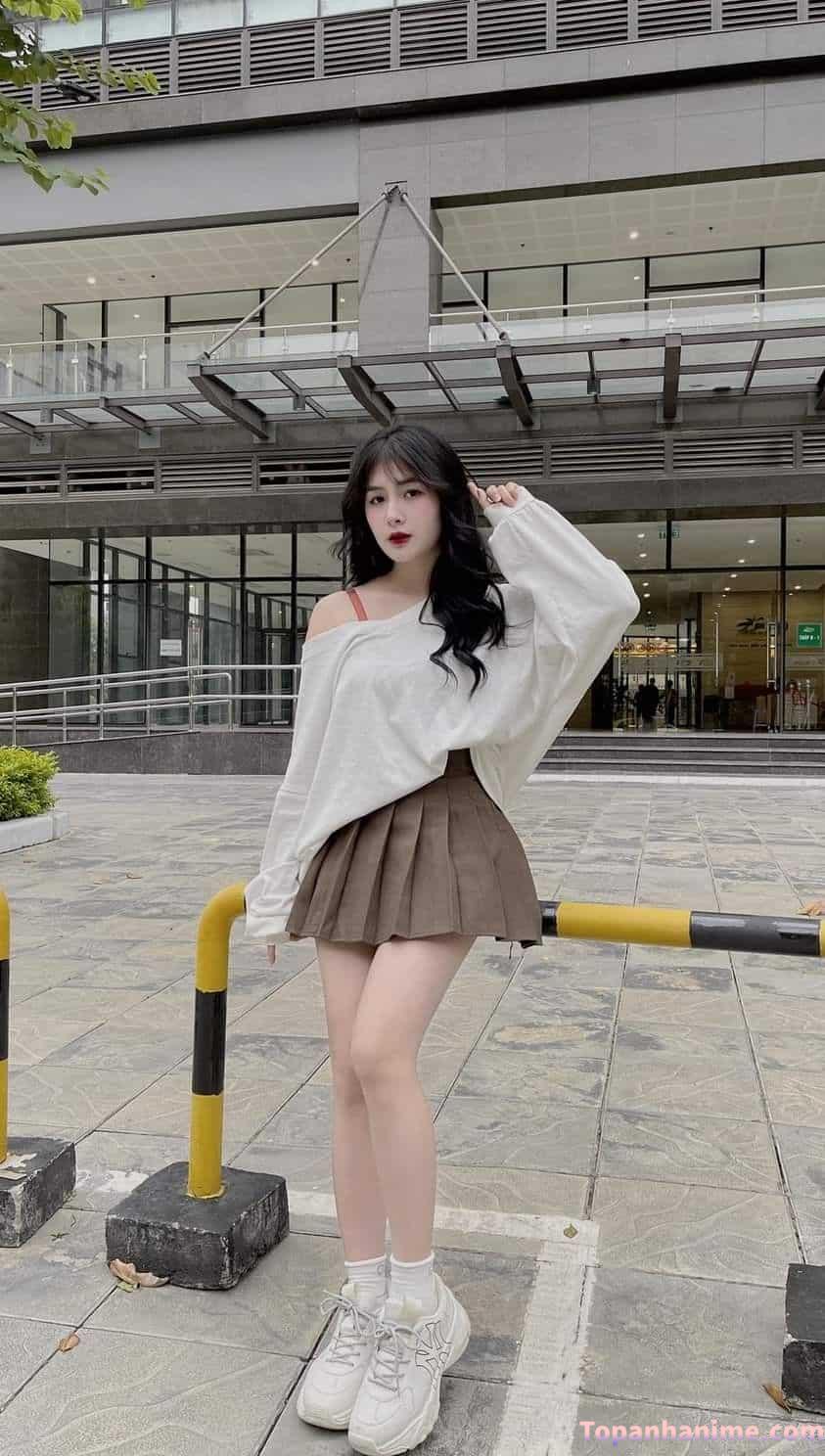 Ảnh nữ sinh dịu dàng