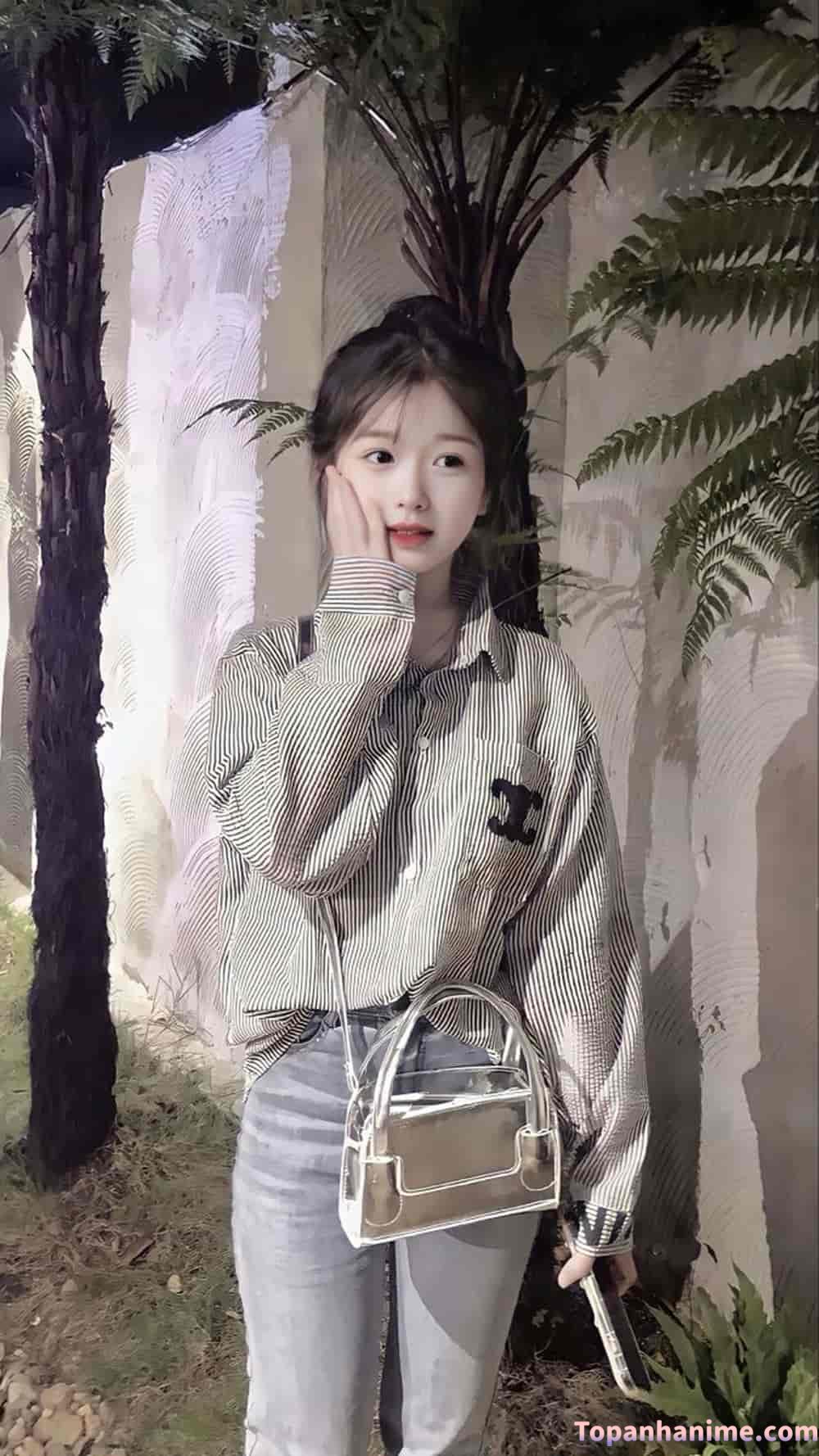 Ảnh nữ sinh tươi tắn đáng yêu