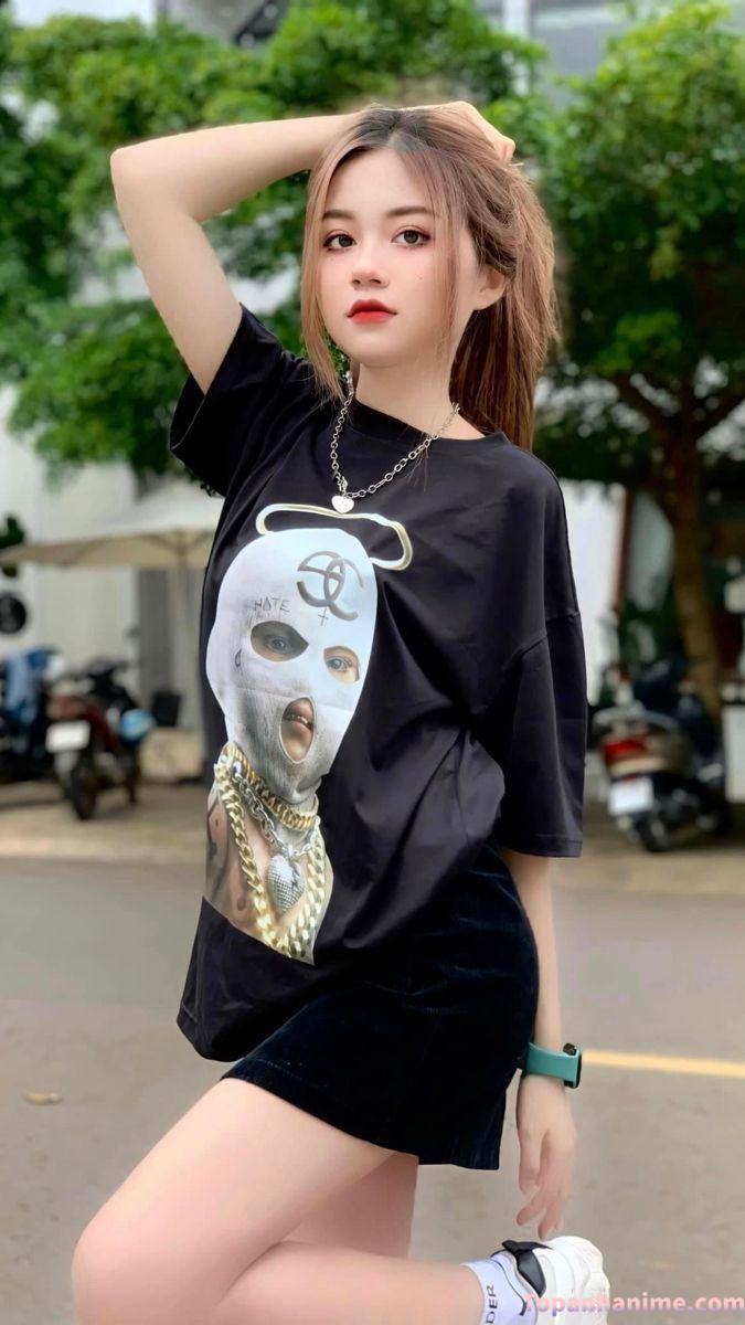 Ảnh nữ sinh xinh xắn dễ mến