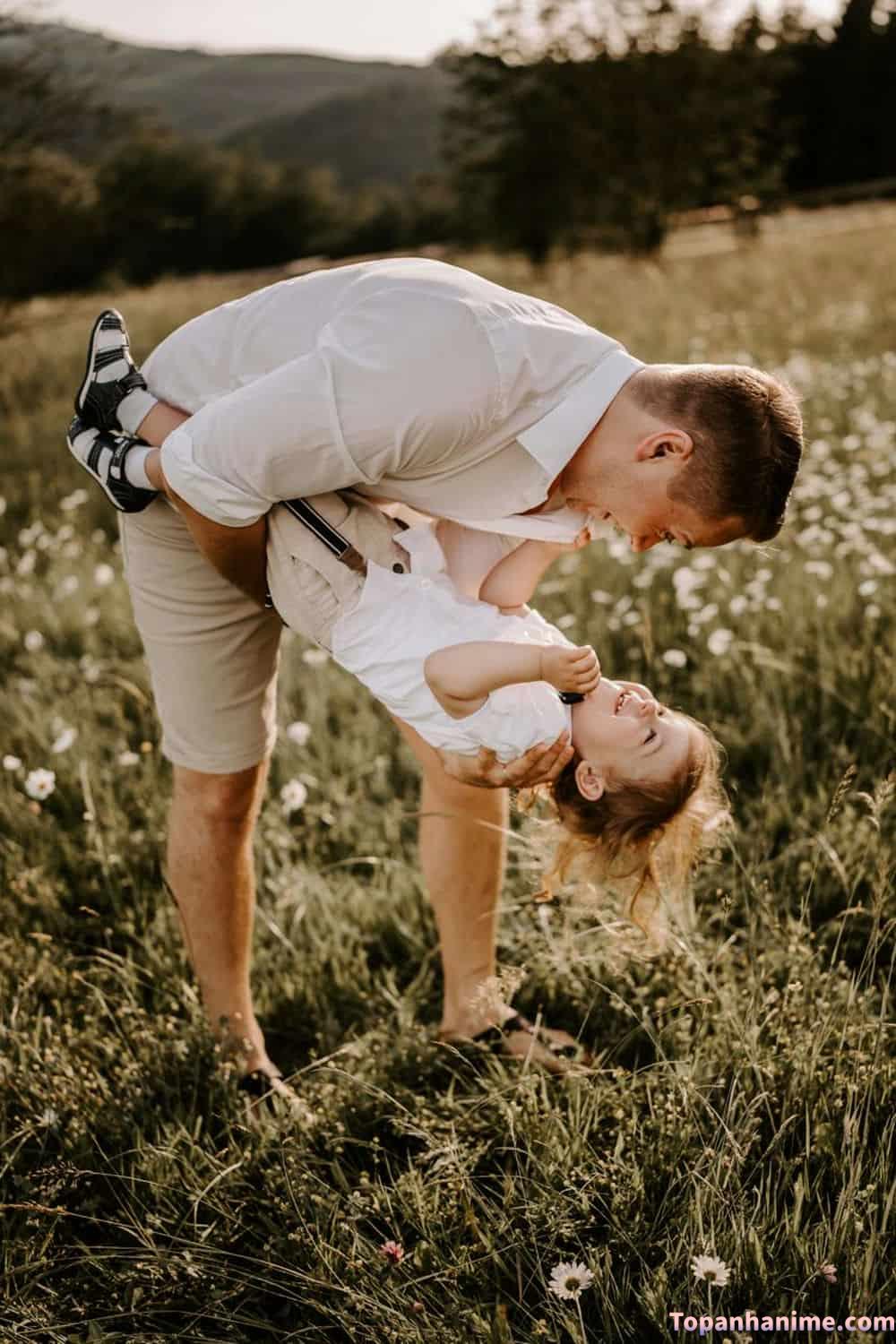 Cha con gắn bó yêu