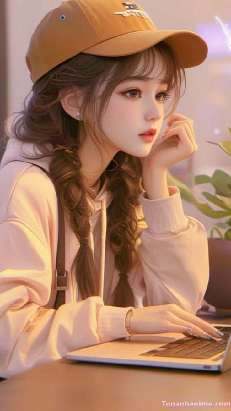 Cô gái hoạt hình ngầu