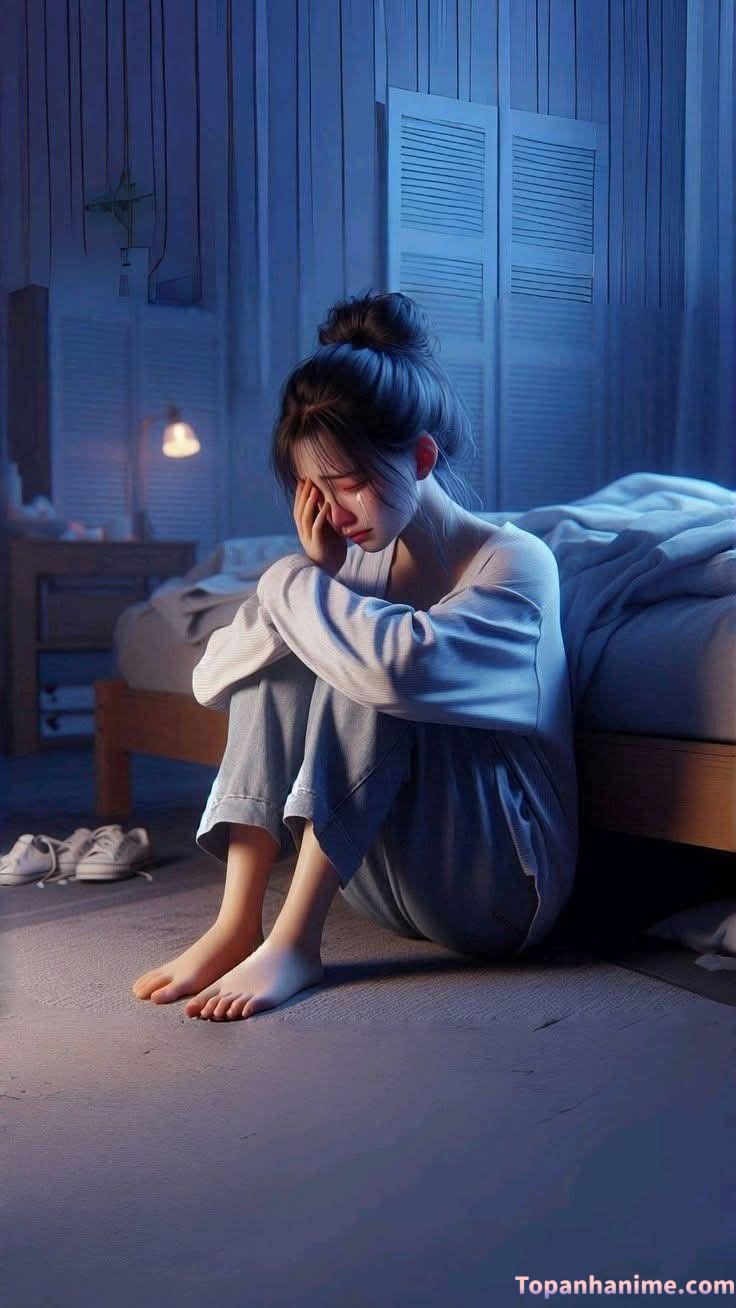 Con gái khóc nỗi nhớ