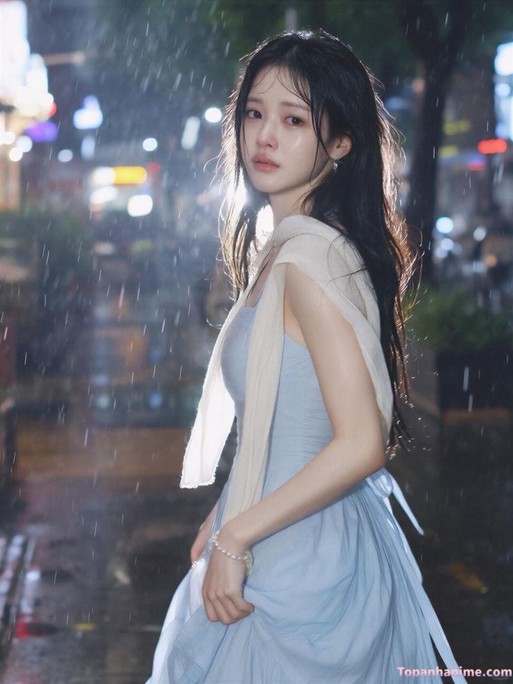 Con gái khóc tâm trạng