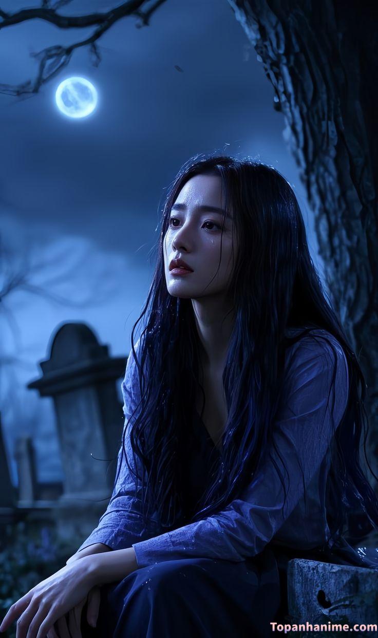 Con gái khóc trong đêm