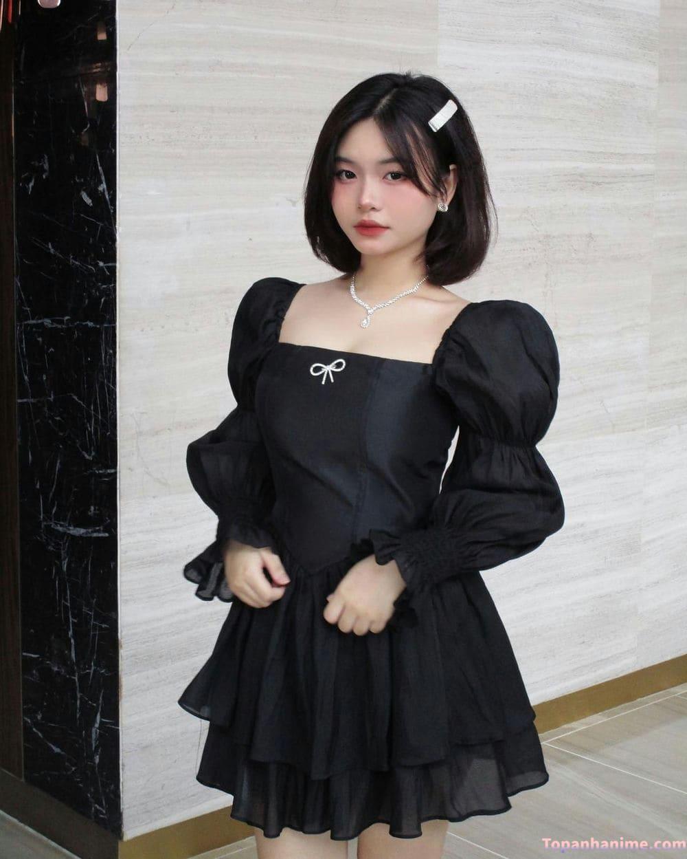 Gái tóc ngắn phong cách