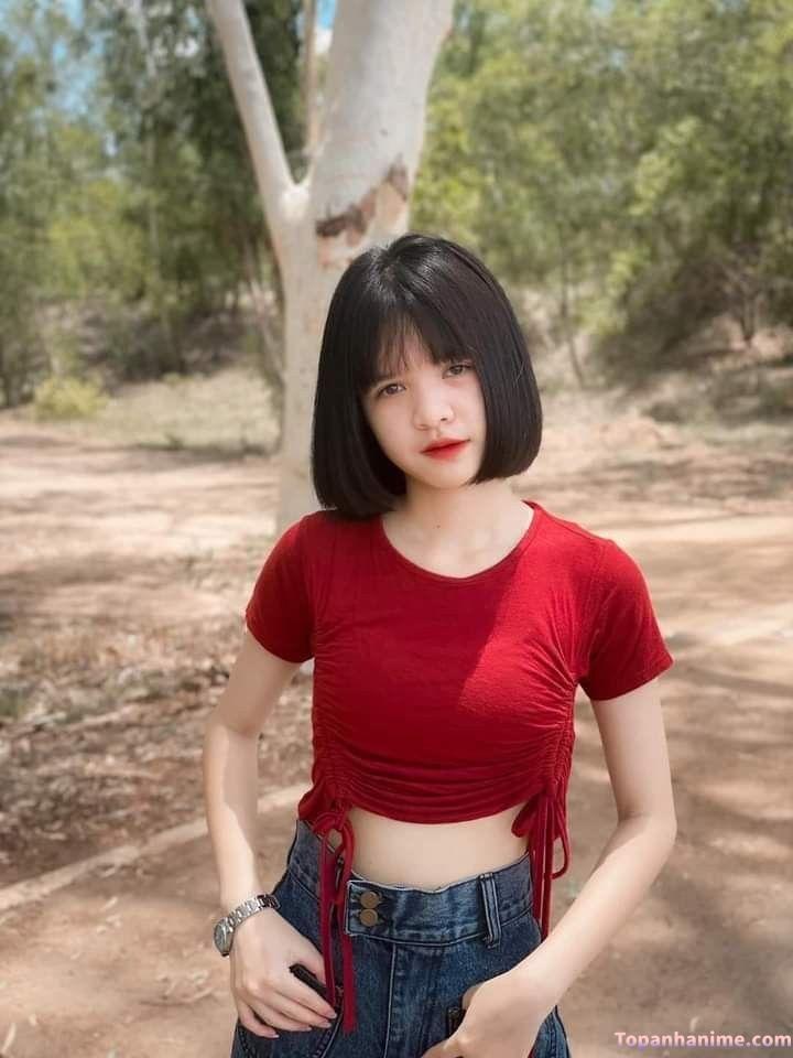 Gái xinh ngang tóc 2k3