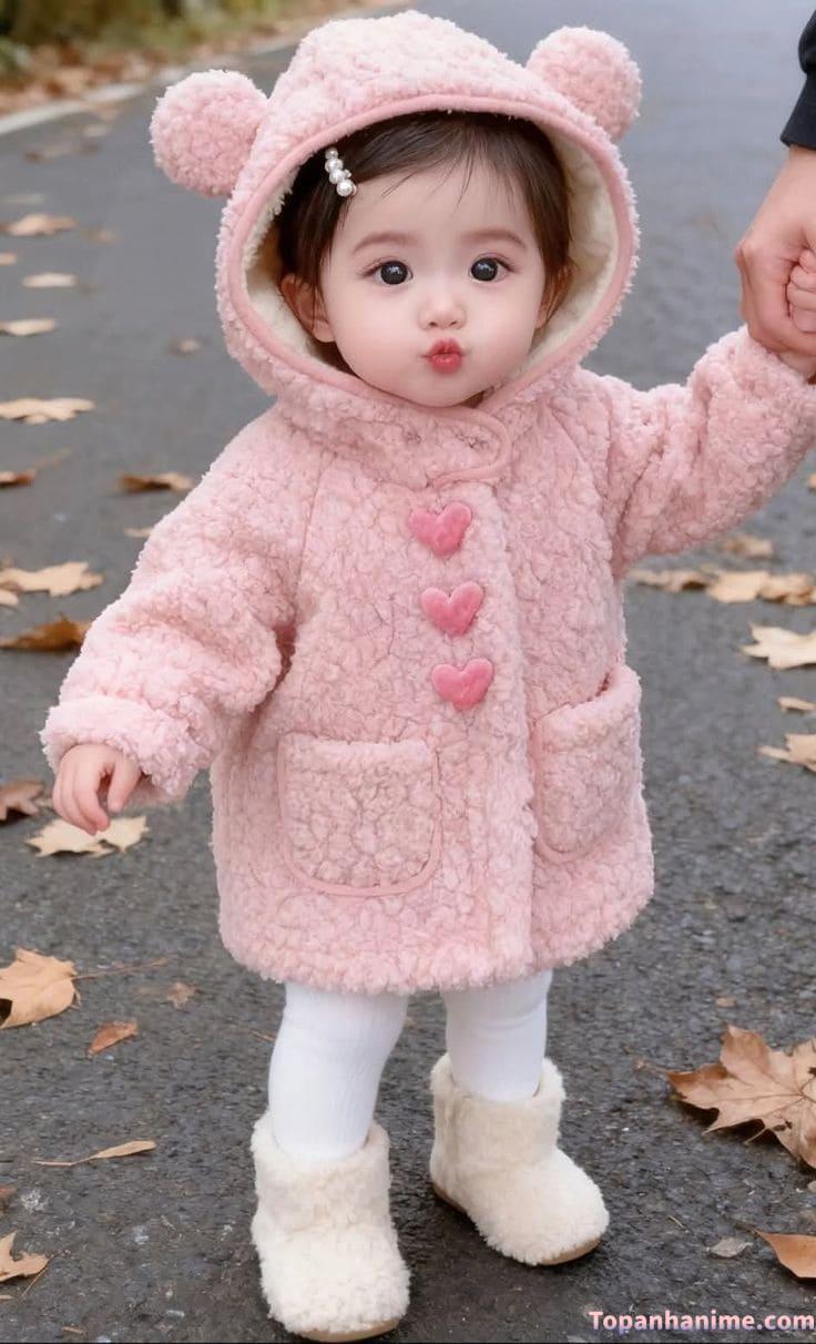 ảnh bé gái tóc dài