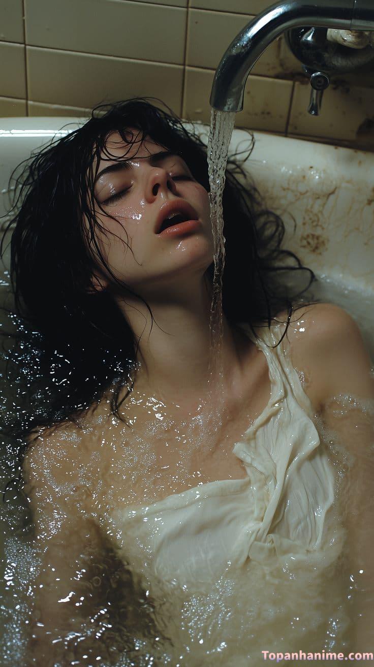 ảnh con gái khóc 2