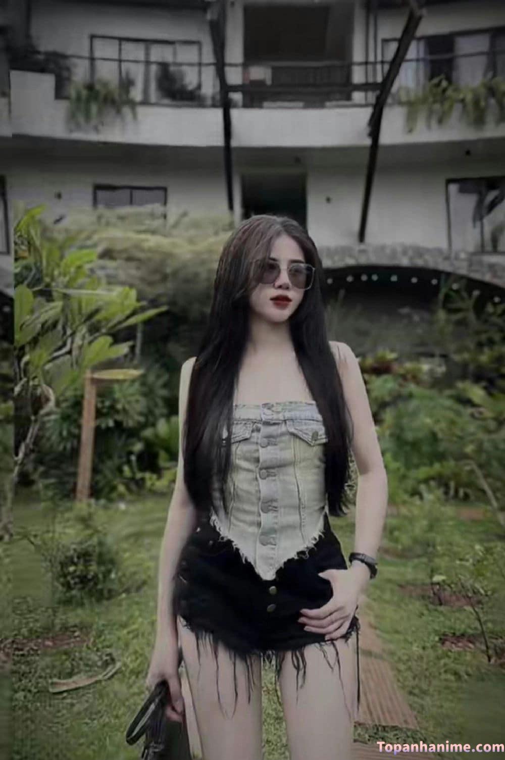 ảnh gái xinh kiểu ngầu