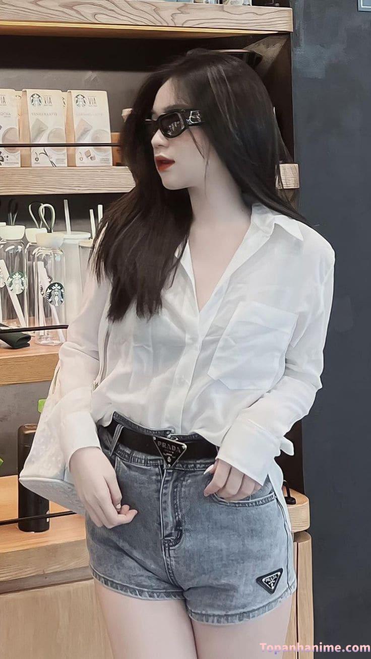 ảnh gái xinh ngầu lạ