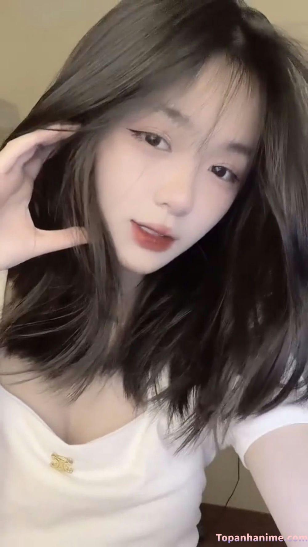 ảnh gái xinh tóc ngang