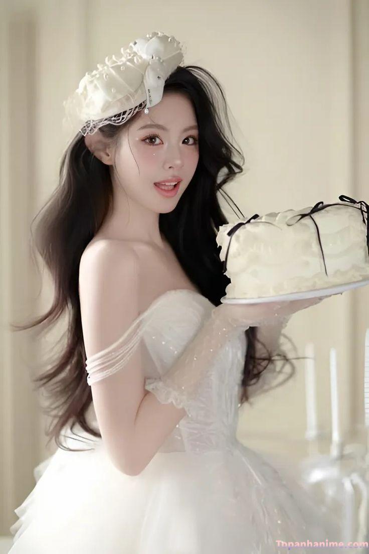 cô nàng xinh chúc mừng sinh nhật