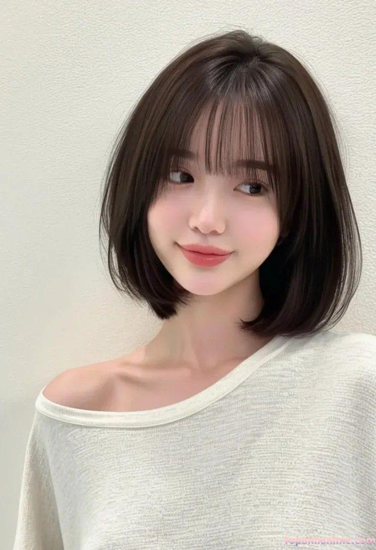 gái tóc ngang vai 2k3