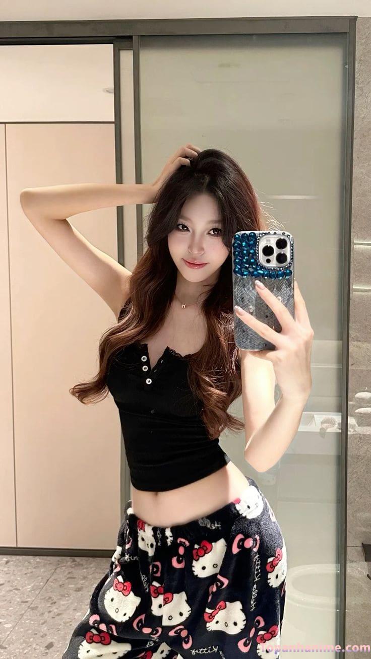 gái xinh hàn quốc style