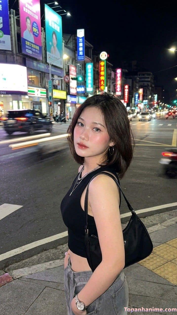 gái xinh tóc ngang cute