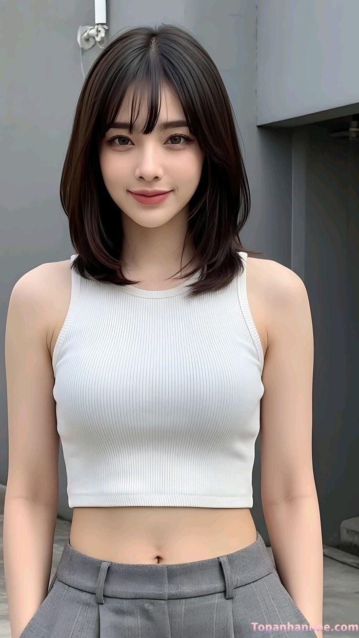 gái xinh vai ngang 2k3