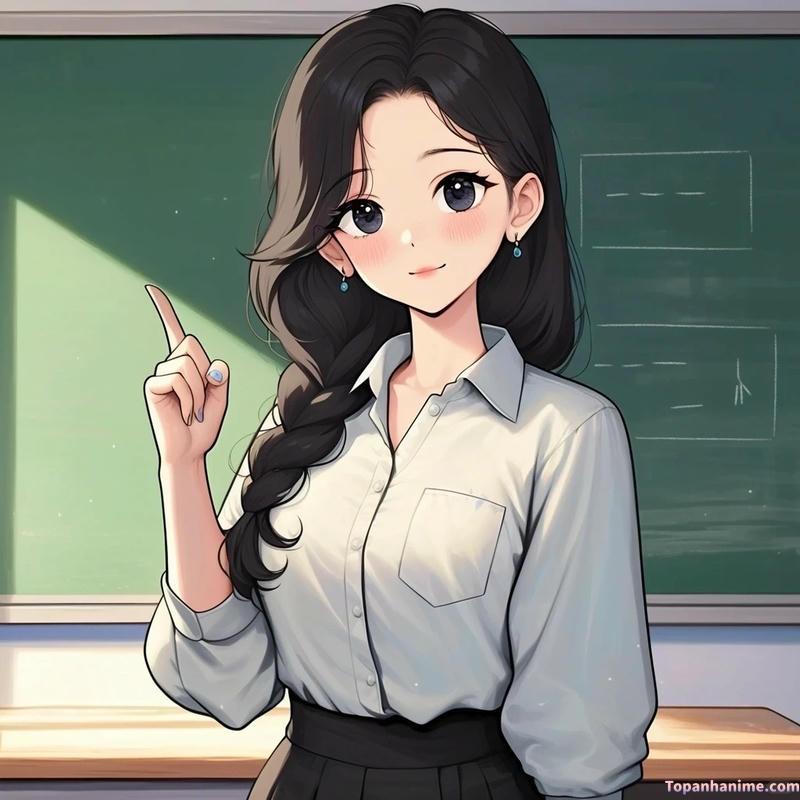 Album ảnh anime cô giáo mới