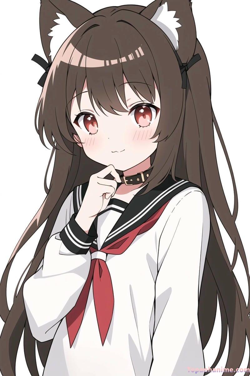 Bộ ảnh anime học sinh cuốn hút